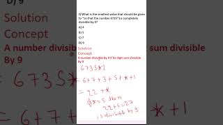 Divisibility Question #9 | SSC, Bank, Railway & UPSC Maths Challenge #shortsfeed #competitiveexams
