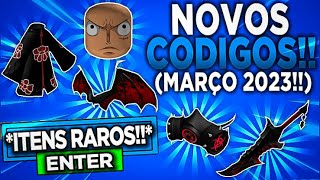 TODOS OS CÓDIGOS DO ROBLOX! (JULHO 2020) 