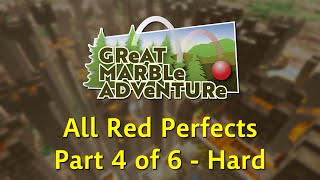 Great Marble Adventure: Full Game All Red Perfects (Part 4 of 6 - Hard) screenshot 3