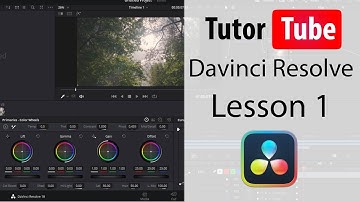 Davinci Resolve Tutorial - Lesson 1 - Touring the Interface