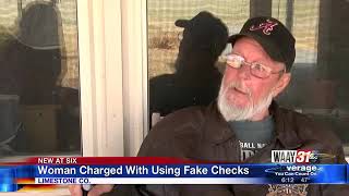 Woman Charged With Using Fake Checks