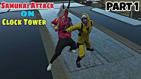 Samurai attack on clock Tower | Free fire 3d animation | Part 1