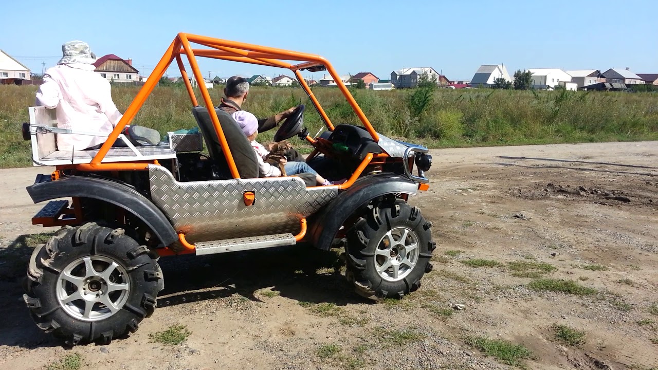 Самодельный вездеход 4вд дизель - YouTube