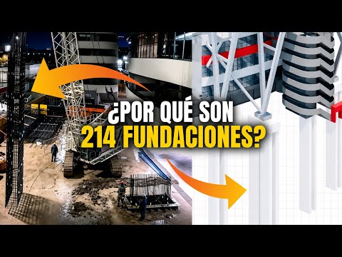 🏗🏟¡Te explico por qué son 214 fundaciones en total! + ¿Hay bases que sostienen a 3 columnas? 👷‍♂️