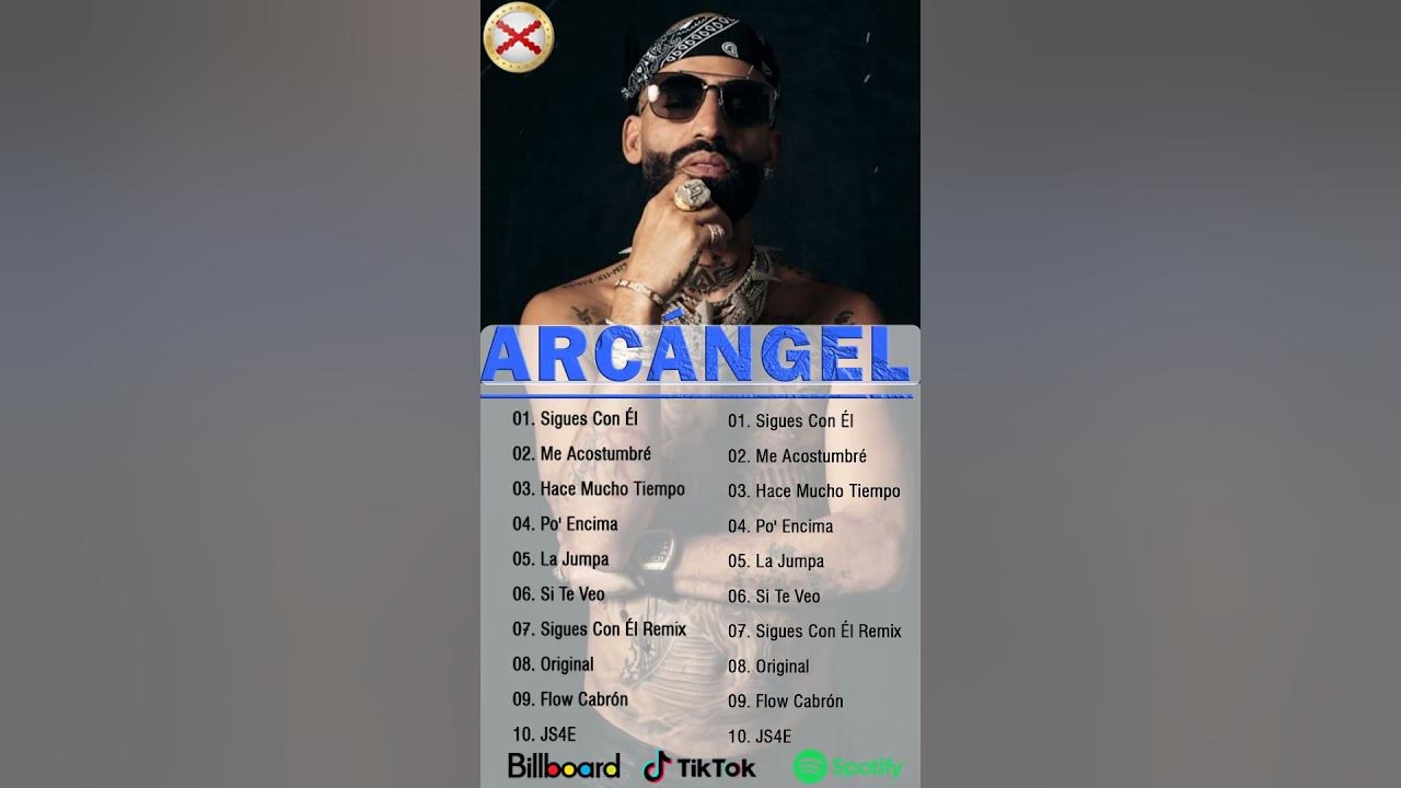 Arcangel 2023 MIX 🎨 Top 10 Mejores Canciones 🍒 Grandes Exitos 🥑 #shorts - YouTube