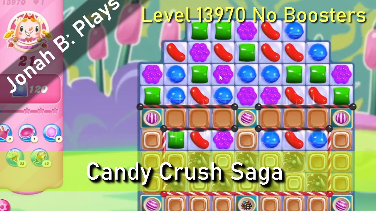 Candy Crush Saga Level 13970 No Boosters YouTube