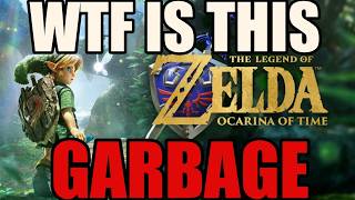 ZELDA OCARINA OF TIME REMAKE IS GARBAGE!!! NINTENDO SUCKS!!! SCAM!!! DO NOT BUY!!!!