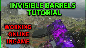 WARZONE GLITCH TUTORIAL FOR INVISIBLE BARRELS THAT WORK INGAME *patched*