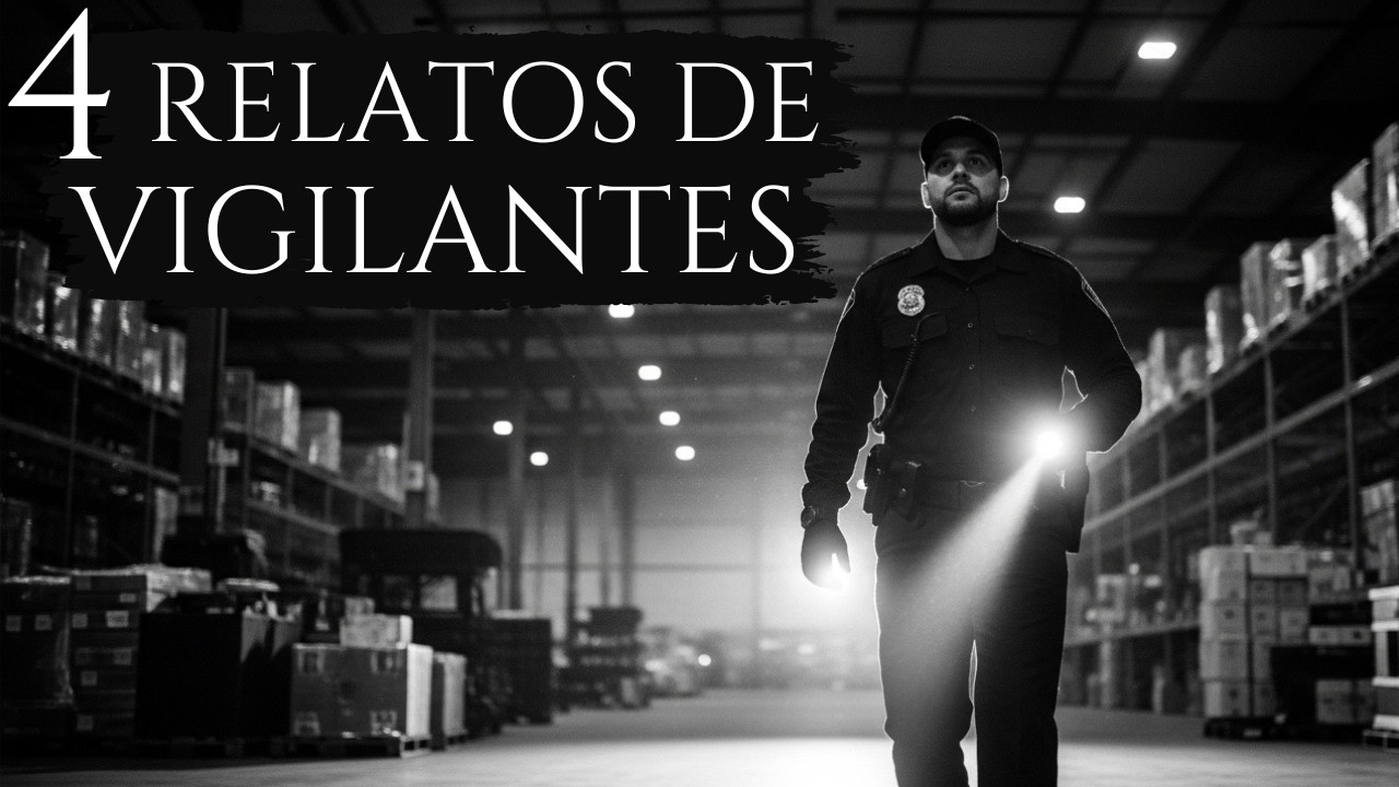 4 HISTORIAS DE TERROR DE VIGILANTES y VELADORES | RELATOS REALES