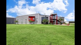 Custom Airplane Hangar Home