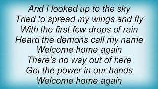 Video thumbnail of "Shakra - Welcome Home Again Lyrics"