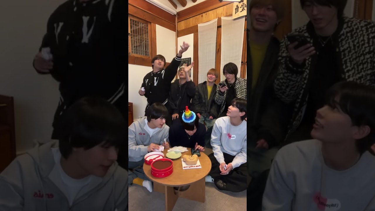 250109 なにわ男子 インスタライブ