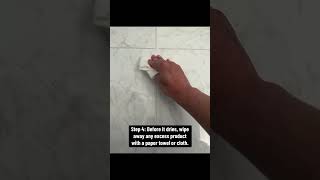 The Best Way to Clean Grout with Grout Renew #cleaning #howto |  The Home Depot