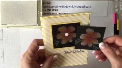 Stamping Technique: Black Magic by Kim Williams Video #6