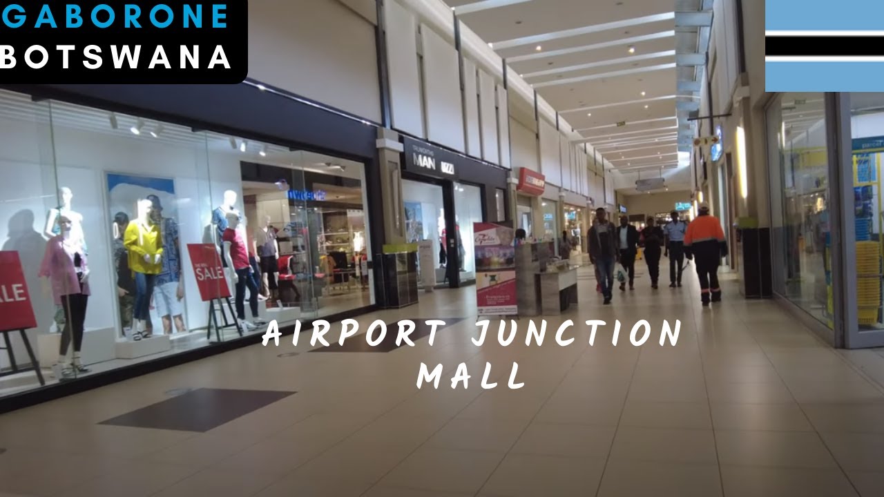 Airport Junction Mall walk + Gaborone, Botswana 🇧🇼