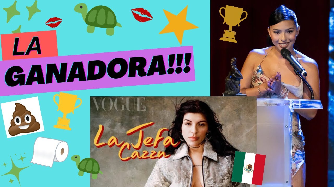 CAZZU SE GANA A MEXICO ANGELA AGUILAR SE GANA UN PREMIO