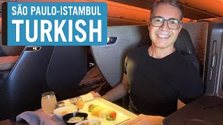 COMO É VOAR NA CLASSE EXECUTIVA DA TURKISH AIRLINES, DE SÃO PAULO ATÉ ISTAMBUL - Por Carioca NoMundo