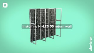 Installing A Hi-Led 55 Returnwall