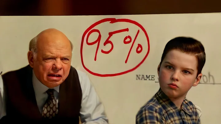 Young Sheldon gets 95 from Dr. Sturgis