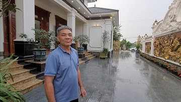 nhà bố chủ tịch Dubai biệt thự nhà vườn chữ u 5 gian ngôi nhà báo hiếu Cẩm giàng Hải Dương