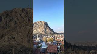 Afyonkarahi̇sar Kalesi̇ Şehri Tepeden İzlediğim Muhteşem Rota