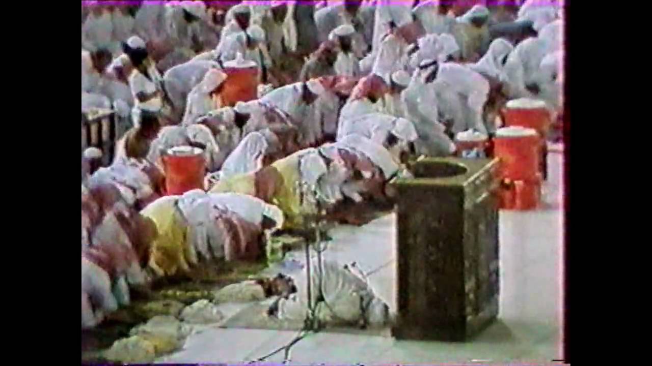 آخر الشورى تراويح 24-9-1407هـ الشيخ علي جابر Ali Jaber
