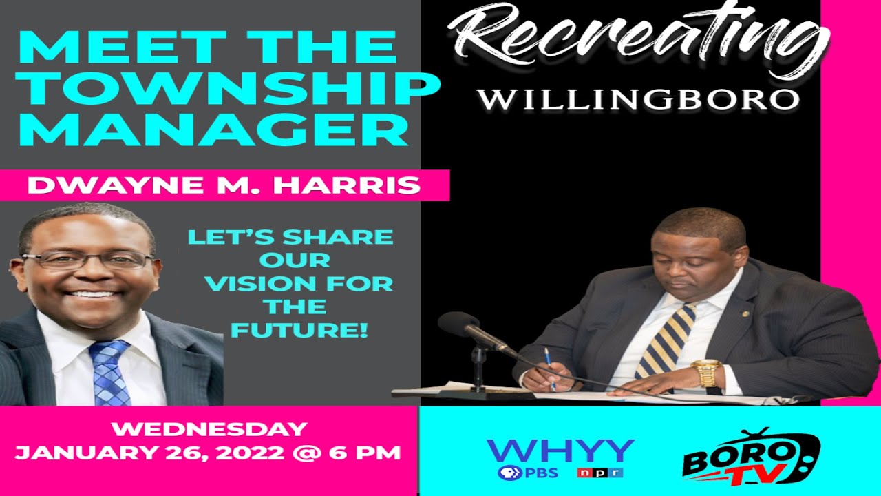 Meeting with the New Willingboro Township Manager YouTube