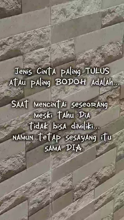 ''Tenang bukan berarti lemah, itu kuat yang diam.''