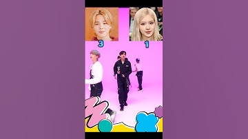 Rose and Jimin,😱 #blackpink #bts #viral #shorts #roselisa #liskook #taennie #jalebibaby #short