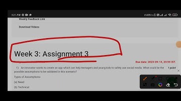 Innovation Business Models and Entrepreneurship week 3 assignment answer NPTEL