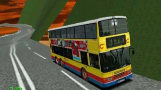 mm2 bus 將軍澳 上斜 測試(59/110) Volvo Olympian 11m AC 9041 [ Volvo D10A 245 + ZF4HP500 ]