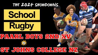 New Zealand's St John's College vs Paarl Boys High (B's/C's)
