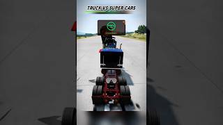 TRUCK VS PPRSCHE, LAMBORGHINI, FASER, CIRETTA. 🏎💨🚀💥