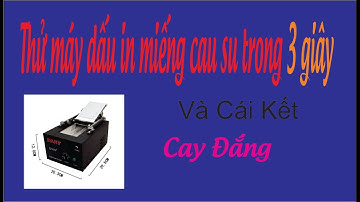 Máy Khắc Dấu Flash chuyên nghiêp tại Khắc Dấu Phong Vân