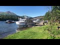 Agulowak River, Alaska on a 1946 Grumman G-21A Goose