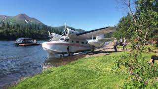 Agulowak River, Alaska on a 1946 Grumman G21A Goose