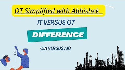 IT versus OT : Basic Difference Video#1 #otsecurity  #industrialsecurity #ics #cybersecurity