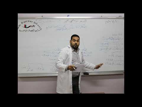 مادة اللغة العربية للصف السابع الاساسي نحو درس المعرب والمبني من الاسماء