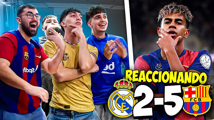 HINCHAS Reaccionan al MADRID 2-5 FC BARCELONA. ¡Madridistas acaban muteados!