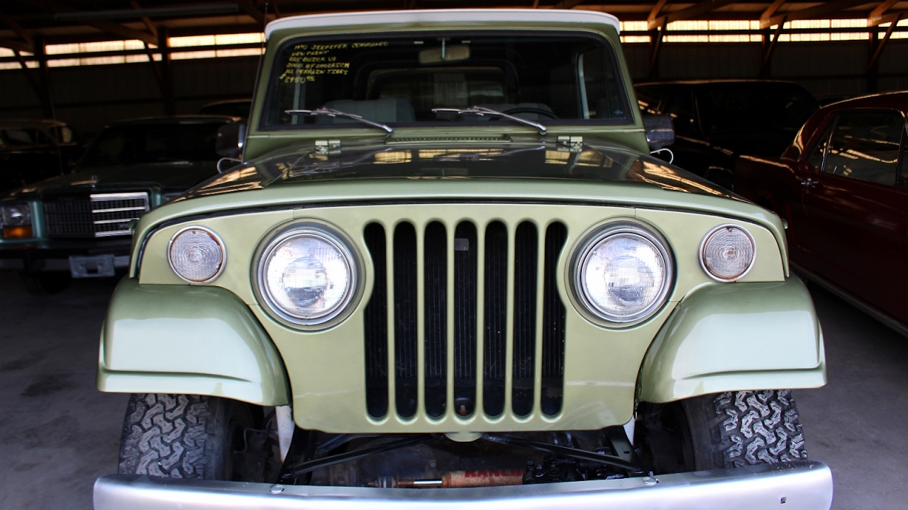 1970 Jeepster Commando 4x4 225 Buick V6 at Country Classic Cars YouTube