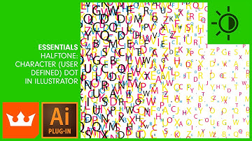 ep.6.3 Halftone: Character (User Defined) Dot in Illustrator | PHANTASM v3