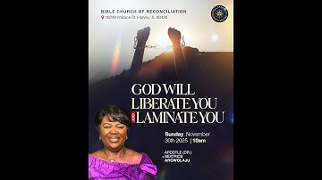 God Will Liberate You and Laminate You by Apostle (Dr.) Beatrice Arowolaju | The BCOR