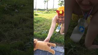 Socolacady comedy - Baby Vs Poor Dog#shorts