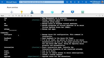 Introduction to Azure Cloud Shell