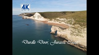 Durdle Door, Jurassic Coast from the Air | Drone | England, UK