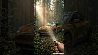 ASMR Car Restoration 4K | Tesla Model Y Juniper | Full Abandoned Restoration