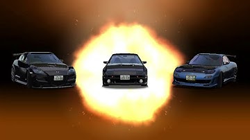 WMMT5 PC - MAZDA Rotary cars battle Part 1 (3 way)