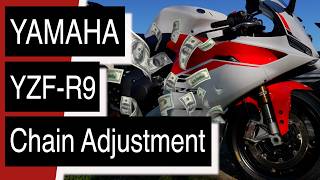 Yamaha R9 Chain Adjustment Save your Money!
