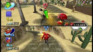 Mario & Sonic At The Olympic Games Dr. Eggman Loses To Vector In Dream Race