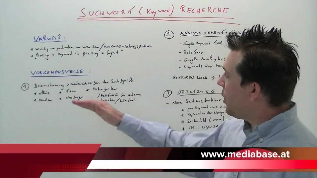 Suchwort (Keyword) Recherche - so finden Sie das richtige Keyword